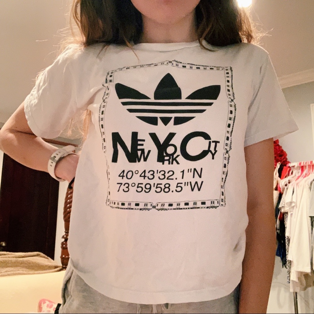 adidas “new york city” t-shirt